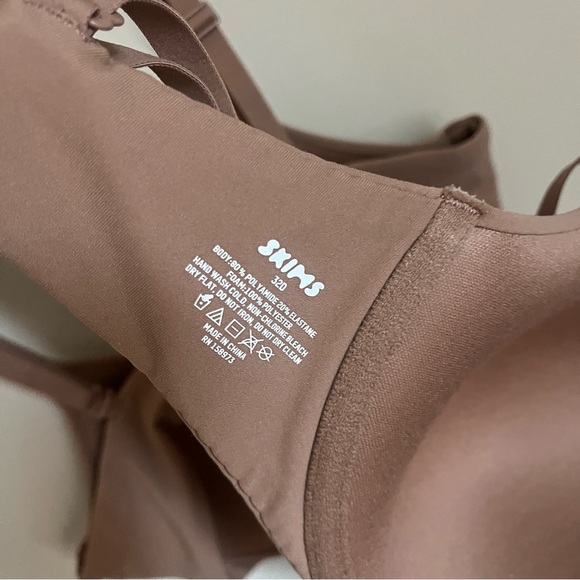 Skims NWOT Unlined Demi Bra (in Sienna) - Picture 7 of 7